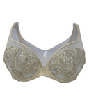 Simone Perele Chocolate Sheer Plunge Underwire Bra