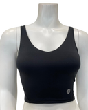 Me Moi MBA07299 Black Light Support Wire Free Sports Bra Myselflingerie.com