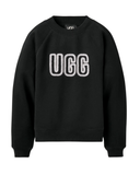 1171477 Black UGG Logo Crewneck Sweater