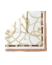Tie Ur Knot Chain Reaction Square Scarf