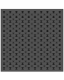 Revaz HS659E/A Grey/Black C Design Adjustable Pre-Tied Bandanna with Velvet Grip Myselflingerie.com
