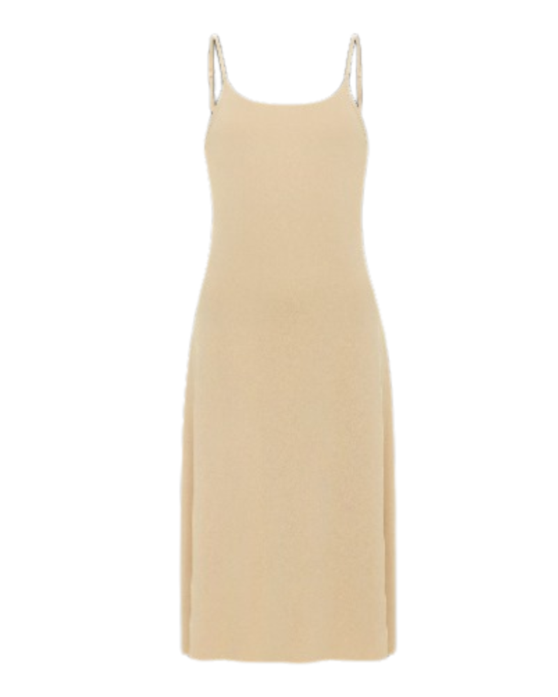 Gemsli FK311 41" Sand Luxury Adjustable Straps Seamless Slip Myselflingerie.com