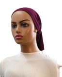 BN2611 Wine Denim Superior Adjustable Beanie