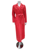 3887103 Coral Plush Long Terry Wrap Bath Robe