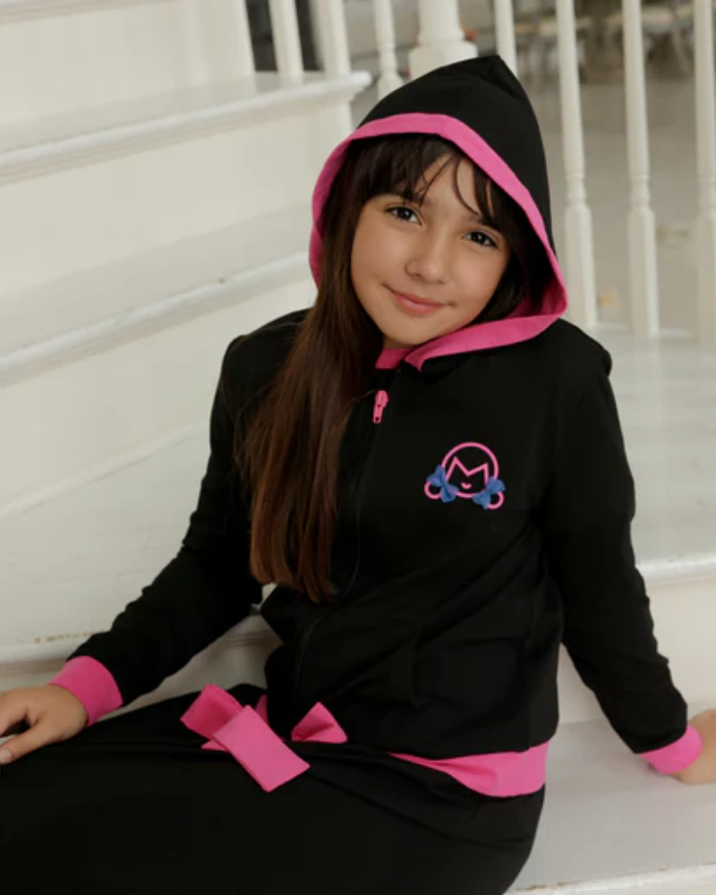 CP06 Character Black Modal Teen Hoodie