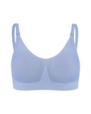 1401VBA Hydrangea Blue Seamless Nursing Wire Free Bra