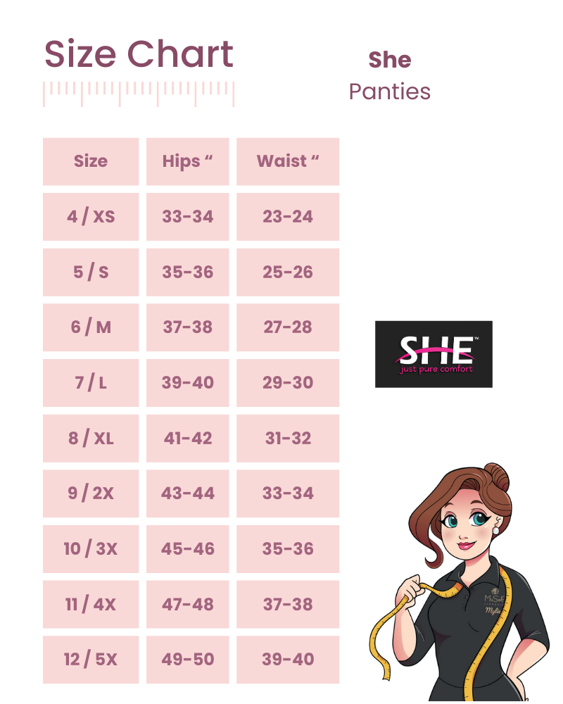 All Products Size Guide