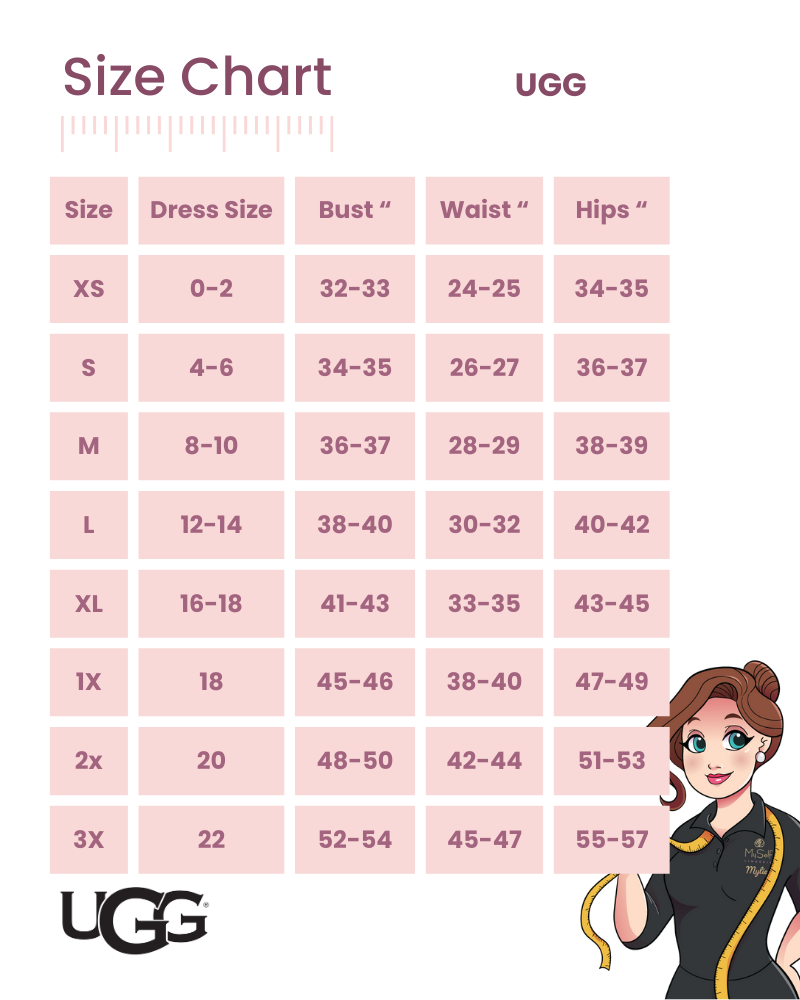 Pajamas Size Guide
