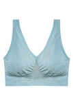 Wacoal 835275 Stone Blue Bralette with Removable Pads Myselflingerie.com