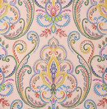 Tie Ur Knot Paisley Whirl Adjustable Pre-Tied Bandanna with Full Non Slip