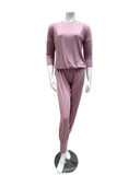 OZ214 Classic Rose Heather Modal Pajamas Set