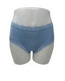 Fleurt Bluebell Iconic Modal Lace Hi Waisted Brief