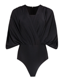BB Brand BBSW005 Eliana Black Wrap Style Nursing Friendly Bathing Suit Myselflingerie.com