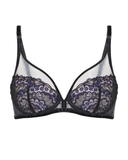 Simone Perele 1E3319 Black Scenario Plunge Underwire Bra Myselflingerie.com