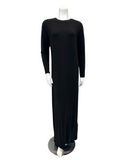 ORD Black with Denim Stripe Pull On Modal Teen Nightgown