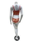 Cosabella NEVER1386+07ZL Agrumi/Moon Ivory Lace Bralette & Short Set Myselflingerie.com