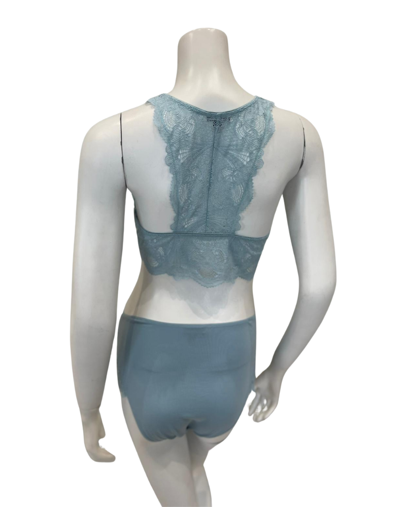 Fleur't 612 + 606 Skylight Belle Epoque Bralette & Panty Set Myselflingerie.com