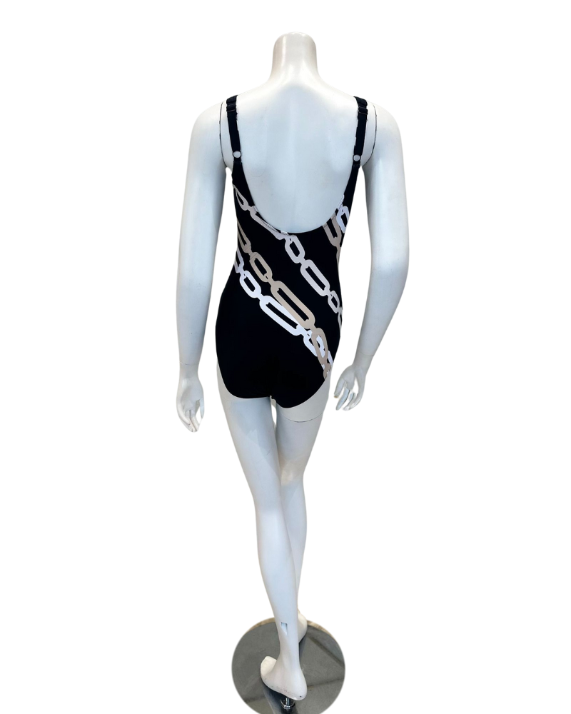 Gottex 25BJ173U Bejeweled Full Coverage Square Neck Swimsuit Myselflingerie.com