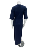 Undercover Waterwear S25-KD-N Navy Knot Swim Dress Myselflingerie.com