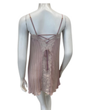 Rya Collection 114 Orchid Blend Or Chiffon Accordion Pleated Chemise Myselflingerie.com