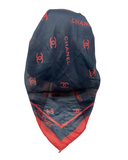 It's Younique OB-CC-RD Red Chanel Inspired Pre-Tied Open Back Bandanna with Velvet Grip Myselflingerie.com