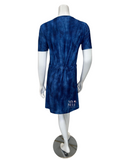 Seashells S5507 Denim Short Sleeve Swim Dress with Shorts Attached myselflingerie.com