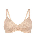 5263 Smart Rose Leopard Print Seamless Wire Free Bra