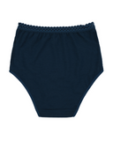 Buttermint BU401MN Midnight Lace Trimmed Cotton Briefs 3 Pack myselflingerie.com