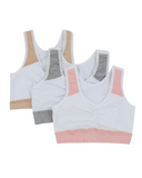Buttermint Beginner's Two Tone Crop Top Cotton Bra