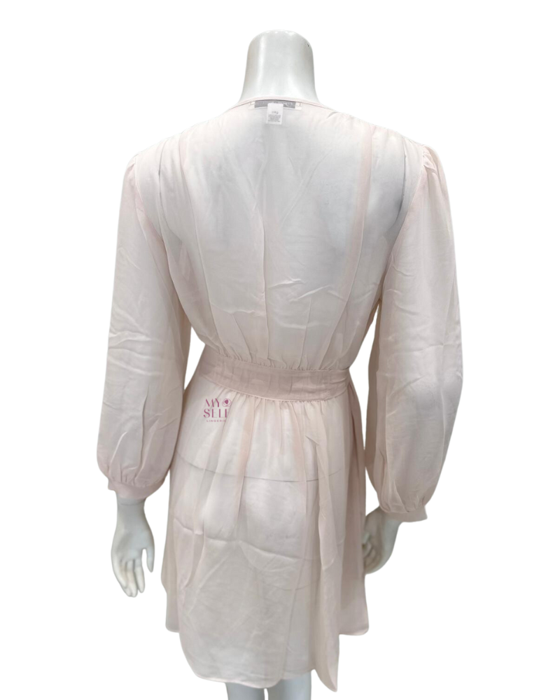 Rya Collection 706 Blush True Love Chiffon Wrap myselflingerie.com