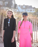 Manteau Aqua Black Swim Top & Maxi Skirt Set