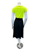 Flamingo 24FL402-BK Black Flairy Swim Skirt Regular Length myselflingerie.com