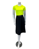 Flamingo 24FL402-BK Black Flairy Swim Skirt Regular Length myselflingerie.com