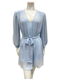 Rya Collection 706 Marian Blue True Love Chiffon Wrap myselflingerie.com