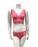 Cosabella NEVER1386+07ZL Venetian Dusk Lace Bralette & Short Set myselflingerie.com