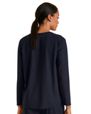 Calida 15791 + 29390 Dark Lapis Blue DSW Balancing Modal Pajamas Set myselflingerie.com
