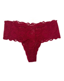 Cosabella never07zl-mystic-red-lace-boyshort myselflingerie.com