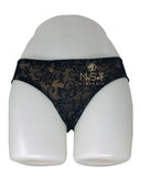 Marc and Andre Paris Black Mesh Lace Bikini