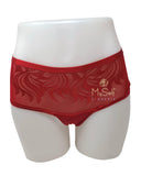 Triumph Palm Spotlight Red Bandeau Brief