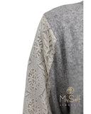 Flora Nikrooz Q80766 Harbor Lace Trim Cozy Fleece Pajamas MYSELFLINGERIE.COM