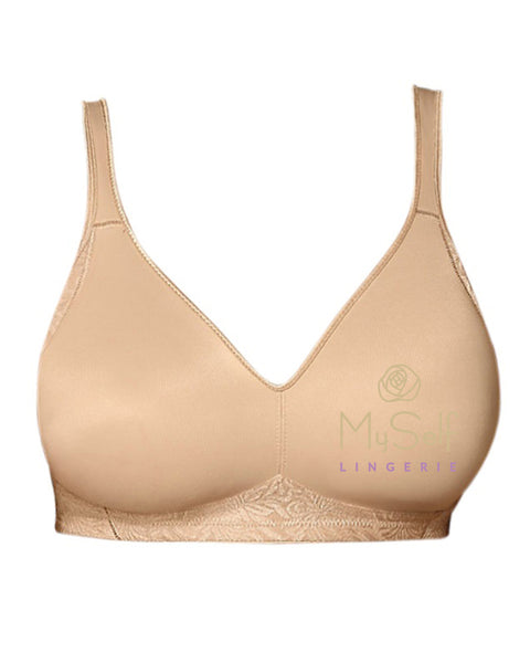 Nude 18 Hour Seamless Smoothing Wirefree Bra - Size 36C 