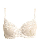 65191 Embrace Lace Nude/Ivory Underwire Bra