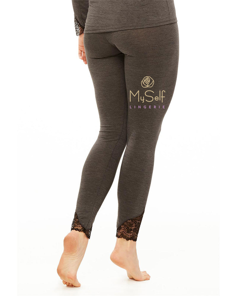 BodyBliss 9404 BodyBliss Pajama Legging myselflingerie.com