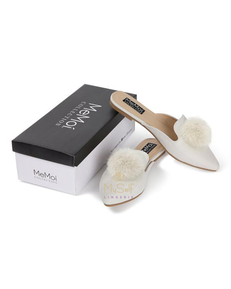Me Moi CSL00163 Vida Mule Slipper MYSELFLINGERIE.COM