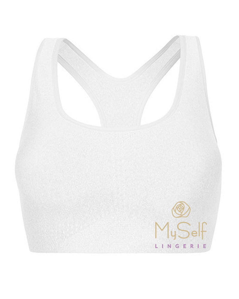 Champion 0822 T Back Sports Wire Free Beginners Bra MYSELFLINGERIE.COM