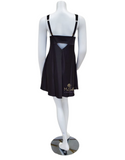 Rya Collection 400X Black Positivity Chemise Plus Sizes myselflingerie.com