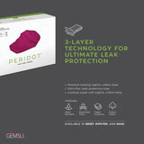 Peridot 5015 Peridot Leak Proof Cotton Hipsters 3 Pack myselflingerie.com