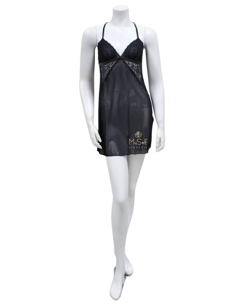 B'temptd 931204 Night Lace Encounter Chemise MYSELFLINGERIE.COM