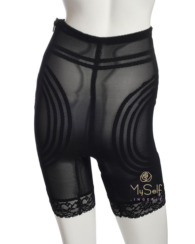 Rago 6201X Hi Waist Long Leg Zippered Firm Girdle with Legs myselflingerie.com