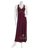 633 Lace T-Back Long Gown